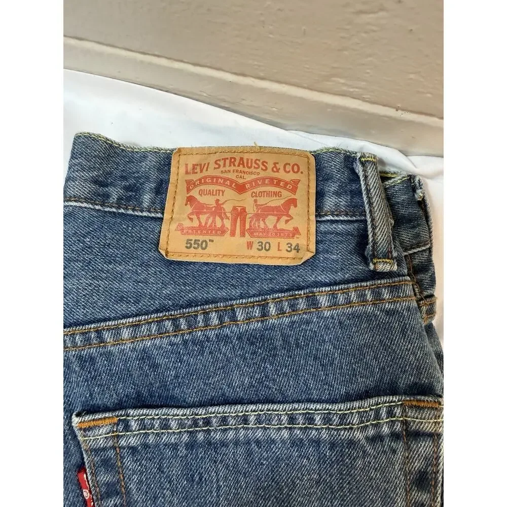 Levi’s 550 relaxed fit 30 X 34